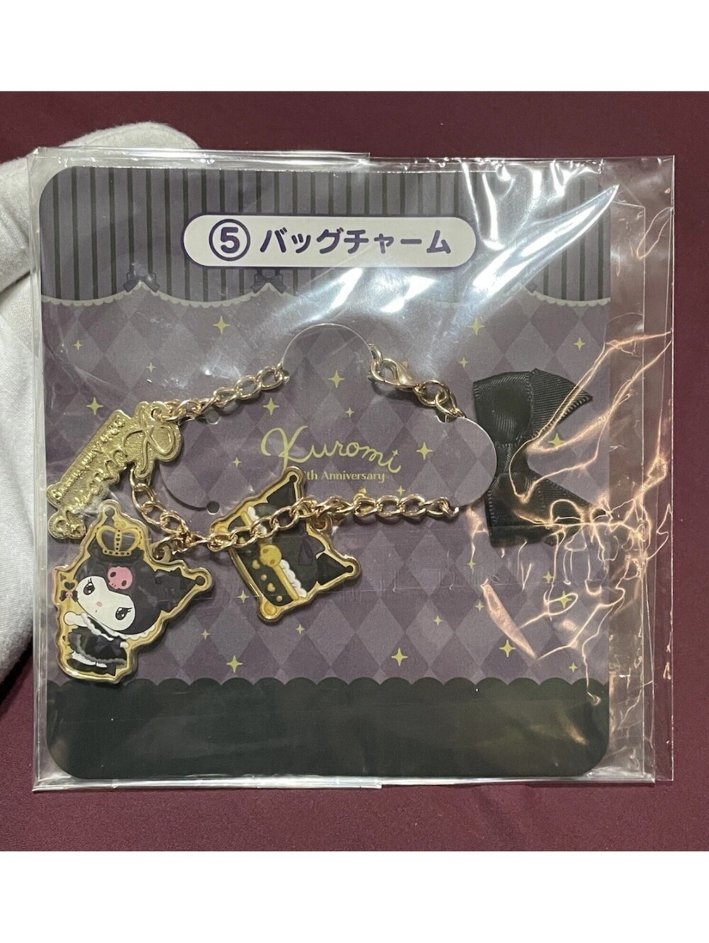 Sanrio Kuromi Bag Lucky Charm 20th anniversary Event Item Japan Exclusive